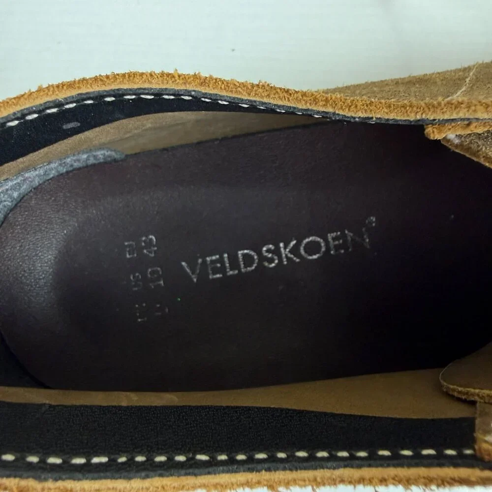 EUC Veldskoen Heritage Pinotage Chukka Boots Handcrafted